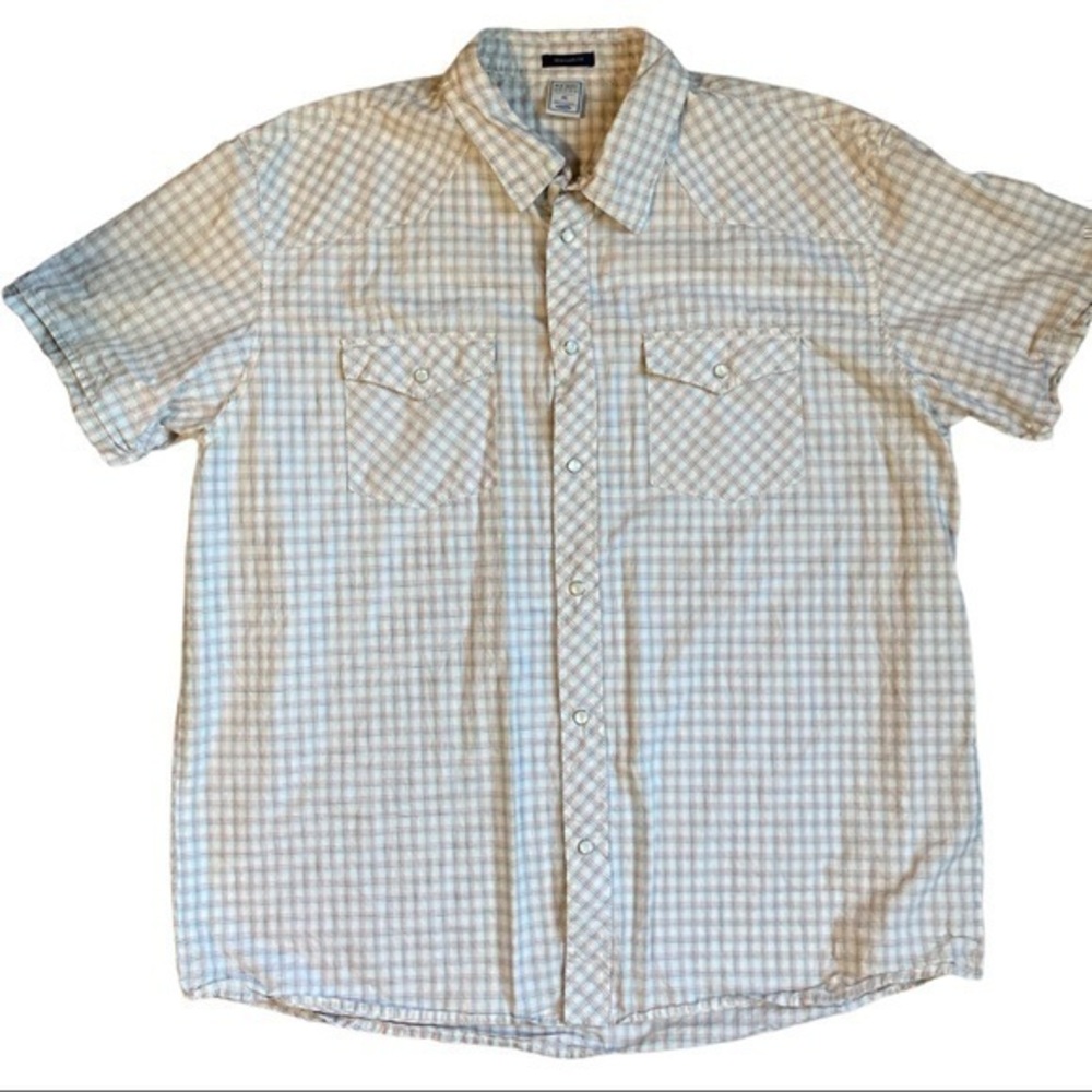 Old Navy Size Xl Regular Fit Pearly Buttons / Snap - image 1